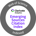 Web of Science: Emerging Sources Citation Index (ESCI): Clarivate Analytics